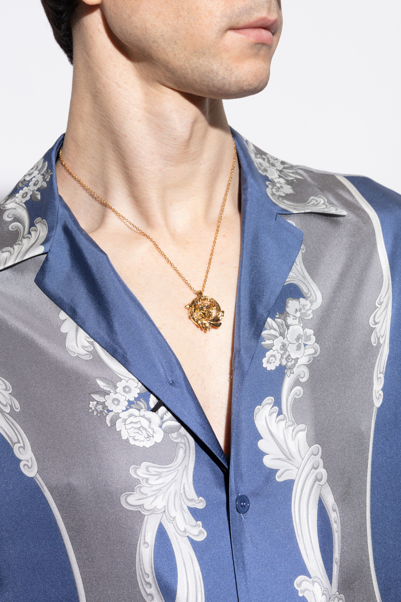 Versace Necklace with Medusa Head | Men's Jewellery | Vitkac